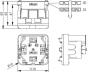 TG Uni.-Geräteeinbauträger   H02010B0013 