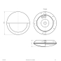 EVN LED Wandanbau anthrazit/  WE30181525 