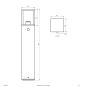 EVN Wegeleuchte 650mm E27 -    WG652715S 