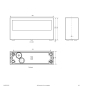 EVN LED Wandanbau IP65      WAUD65100125 