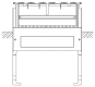 ABN Festplatzsockel Gr.1 3-feldrig SX009 