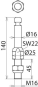 Dehn 790261 EFP 16  EFP 16 RN M16 45 SSM 