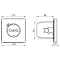 Jung SCHUKOsteckdose m.USB  LS1520-18CWW 