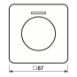 Jung Abdeckung Lichtleiter   CD1540KO5WW 