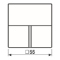 JG KNX Tastensatz f.          A4093TSAMO 