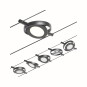 Paulmann Wire Systems Set RoundMac 94418 