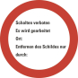 HEIN 177012 Verbotsschild Es HEIN_177012 