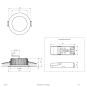EVN LED-Downlight IP44 chrom   L44101302 