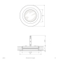 EVN LED-Einbauleuchte starr    L20300102 