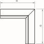 OBO LKM I80080RW Inneneck 80x80mm St FSK 