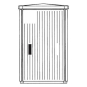 ABB EHGD166 Schrank AP Gr.0     EH3G96CA 