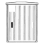 ABB EHGD186 Schrank AP Gr.1     EH3G97CA 