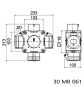 BALS CEE-Kreuzverteiler 3 CEE-       546 