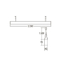 Brumberg LED-Pendel-Profill., 7415171032 