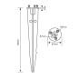 Esylux ALVA GROUND SPIKE      EL10820182 