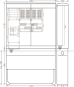 Hensel Ladeverteiler f. Mi EV 11kW 12010 