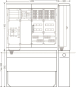 Hensel Ladeverteiler f. Mi EV 11kW 12111 
