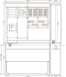 Hensel Ladeverteiler f. Mi EV 11kW 12011 