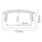 Nobile Alu U-Profil 2         5011146810 