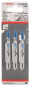 Bosch 3Stichsägeblatt T118GFS 2608636498 