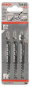 Bosch 3Stichsägeblatt T244D   2608630879 