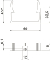 OBO ALQ M50 Quick-Schelle M50 Alu 