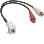 Hager Keystone Einsatz Klinke  GMKAUDIO2 