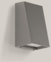 BEGA Wandleuchte 3000K silber   33814AK3 