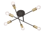 Trio Deckenl.CROSS,6xE27,      606700632 