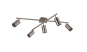 TRIO 612400507 Deckenleuchte MARLEY 
