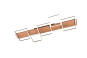 Trio LED-DL HARPER, 42W,       622910532 