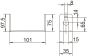 OBO BSK-W1026 Trennwinkel 