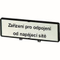 EATON ZFSNT78-P3 Träger m.Schild  186902 