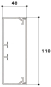 GGK Kanal LFG 40x110                1460 