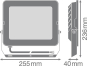 LEDV FL COMP V 90W830 SYM 100 BK 