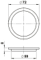 ALBE Einscheibensicherheitsglas 90220339 