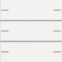 GIRA 575327 Wippenset 3fach Tastsensor4 
