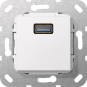 GIRA 568203 USB 3.0A Kupplung Einsatz 