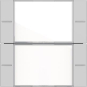 GIRA 5772015 Wippenset 2f BSF Tastsens.4 