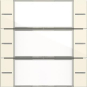 GIRA 577301 Wippenset 3f BSF Tastsensor4 