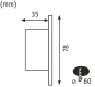 Paulmann Wand EBL Set rund 1x1,7W  92924 