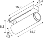 SLV GRIP! M 1  Spot zylindrisch  1008430 
