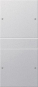 GIRA 218226 Wippenset 2fach (1+1) 