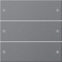 GIRA 218328 Wippenset 3fach System 55 