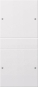 GIRA 218203 Wippenset 2fach (1+1) 