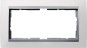 GIRA 100250 Abdeckrahmen 2f o.Mittelsteg 