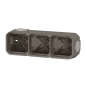 Legrand 069603L Plexo New 3-fach Gehäuse 