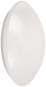LEDV LED-Deckenleuchte weiss IP44 D250mm 
