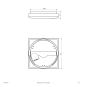 EVN LED Anbaupanel -quad. -  AP27254125S 