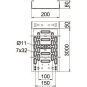 OBO RKSM 620 FSK SW Kabelrinne RKSM 